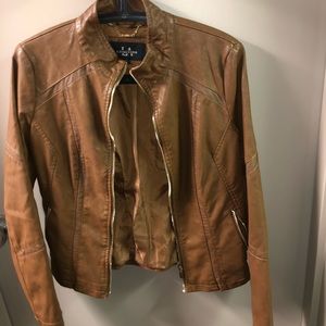 Never Used Vegan Leather Jacket